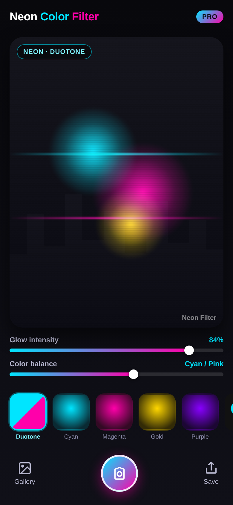 Neon editor